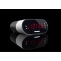 Lenco CR-07 Clock Black, White