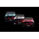 Lenco CR-07 Clock Black, White