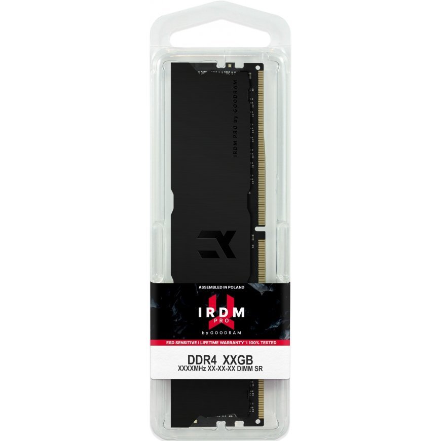 Goodram IRP-K3600D4V64L18/64GDC IRDM DEEP BLACK atmiņas