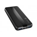 NATEC TREVI SLIM Q V2 Ličio polimeras (LiPo) 10000 mAh Juoda NATEC TREVI SLIM Q V2 Ličio polimeras (LiPo) 10000 mAh Juoda