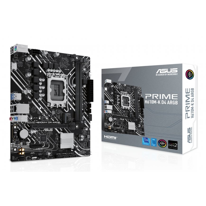 ASUS PRIME H610M-K D4 ARGB Intel