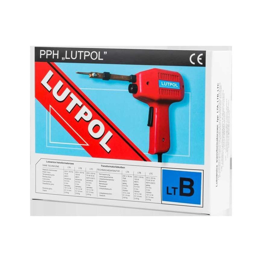 Transformatorinis lituoklis L-6B (LTB), galingumas 100 W, 230 V, CE – 2
