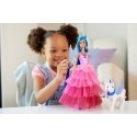 Barbie A Touch of Magic Unicorn Toy, 65th Anniversary Commemorative Doll with Blue Hair, Pink Gown a Barbie A Touch of Magic Unicorn Toy, 65th Anniversary Commemorative Doll with Blue Hair, Pink Gown a