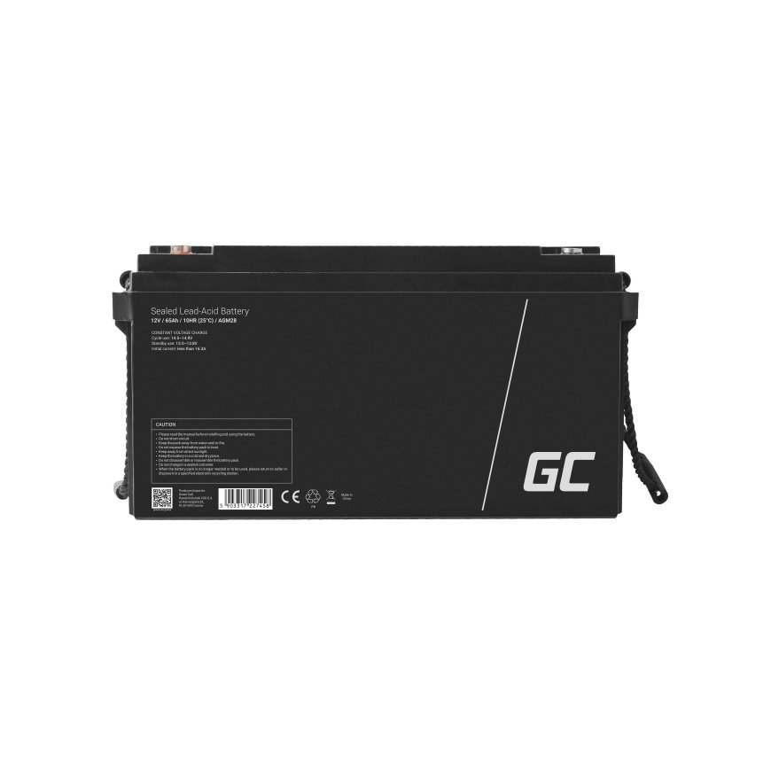 Green Cell AGM28 įkraunama baterija Rūgštinis akumuliatorius (VRLA) 65000 mAh 12 V – 4
