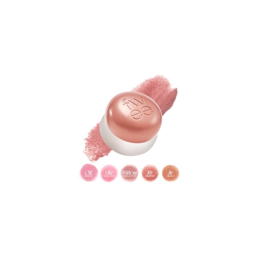 Fwee Lip&Cheek Blurry Pudding Pot крем для губ и щек RS02 Lyrics 5г – 2