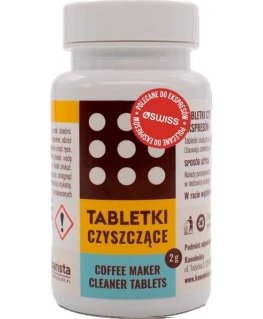 4Swiss sveitsiläisen kokkausryhmän puhdistustabletit kahvinkeittimiin, 25 kpl (E-barista mukaan)