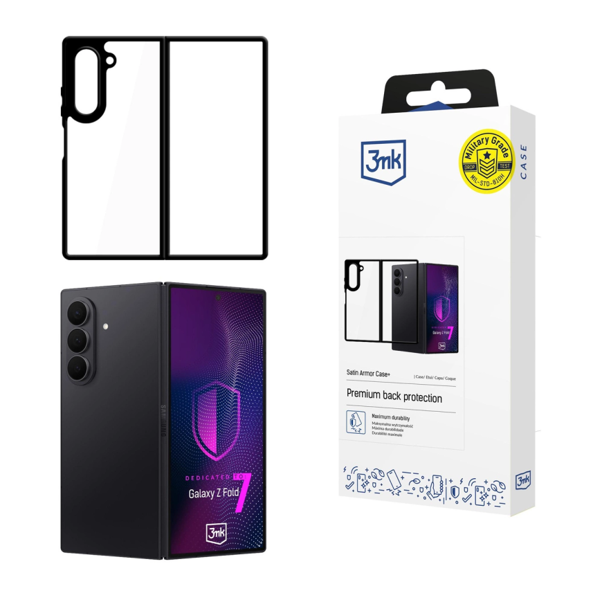 3mk "Armor" Case for Samsung Galaxy Z Fold 7 Phone – 2