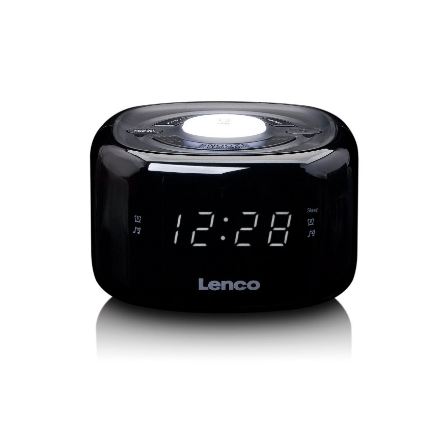 Lenco CR-12BK Pulkstenis Digitāls Melns