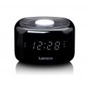 Lenco CR-12BK Clock Digital Black Lenco CR-12BK Clock Digital Black