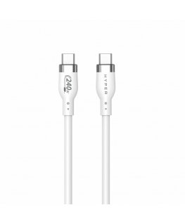 HYPER HJ4002WHGL USB кабель USB 2.0 2 m USB C Белый