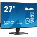 iiyama ProLite XU2792UHSU-B6 monitori 68,6 cm (27") 3840 x 2160 pikseļi 4K Ultra HD LED Melns
