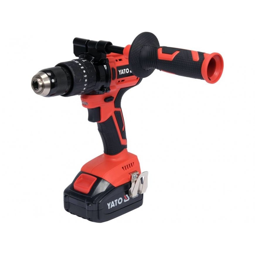 Yato YT-82791 дрель 2100 RPM Без ключа 1,4 kg Черный, Красный – 2
