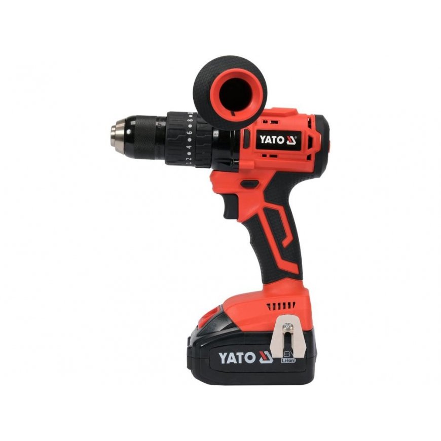 Yato YT-82791 puur 2100 RPM Võtmeta 1,4 kg Must, Punane – 3