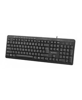 Gembird KB-UM-106 klaviatuur USB QWERTY Ameerika inglise keel Must