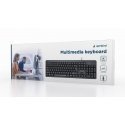 Gembird KB-UM-106 keyboard USB QWERTY US English Black