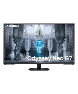 Samsung S43CG700NU monitori 109,2 cm (43") 3840 x 2160 pikseļi 4K Ultra HD LED Melns, Balts