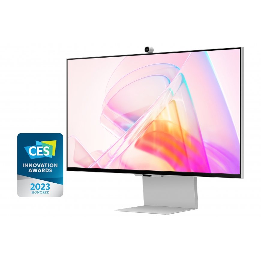 Samsung S90PC computer monitor 68.6 cm (27") 5120 x 2880 pixels 5K Ultra HD LCD Silver – 5