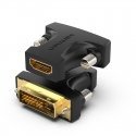 Vention HDMI Female to DVI (24+1) Male Adapter Black Vention HDMI Female to DVI (24+1) Male Adapter Black