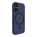 Чехол Hybird для Apple iPhone 17 с MagSafe, PC+TPU, синий Чехол Hybird для Apple iPhone 17 с MagSafe, PC+TPU, синий