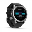 Garmin Fenix E 3.3 cm (1.3") AMOLED 47 mm Digital 416 x 416 pixels Touchscreen Stainless steel Wi-Fi