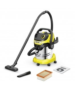 Kärcher WD 5 S V-25/5/22 Roostevaba teras, Must, Kollane 25 l 1100 W