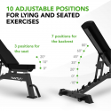 Trainingpink Tunturi UB70 treniruočių suoliukas Trainingpink Tunturi UB70 treniruočių suoliukas