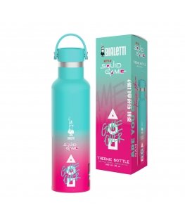 Bialetti SQUID004 drinking bottle Daily usage 600 ml Stainless steel Multicolour