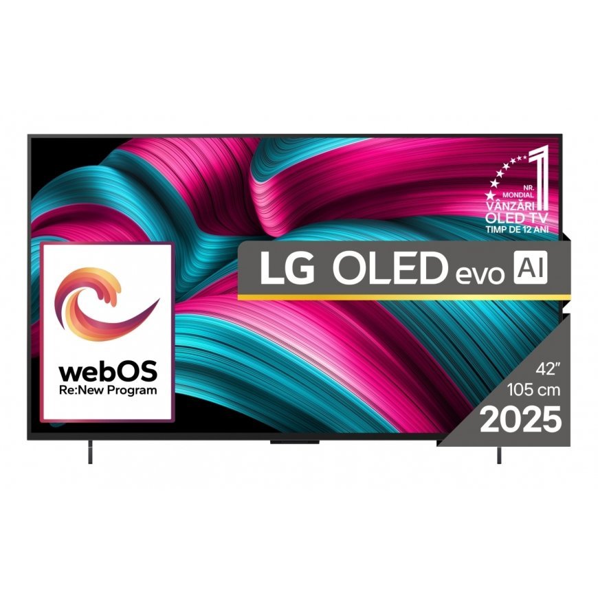 LG OLED evo AI OLED42C51LA televizors