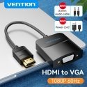 Vention 42161 videokaapeli-adapteri 0,15 m HDMI-tyyppi A (vakio) VGA (D-Sub) + 3.5mm + Micro-USB Typ