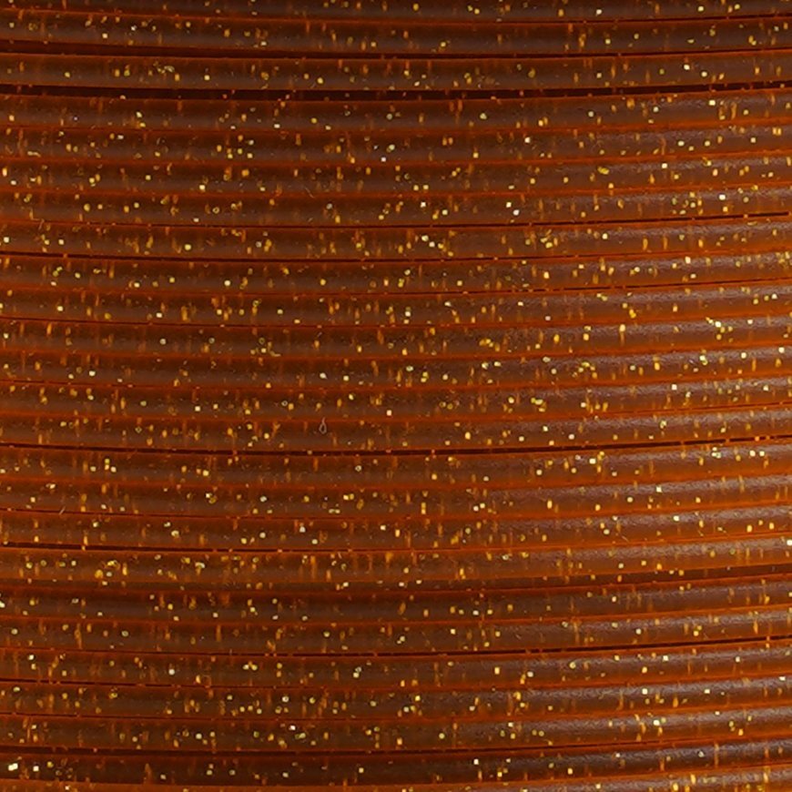 Copymaster3D PLA Glitter -filament 3D-printerile, 1.75 mm, sädelev kuld – 4