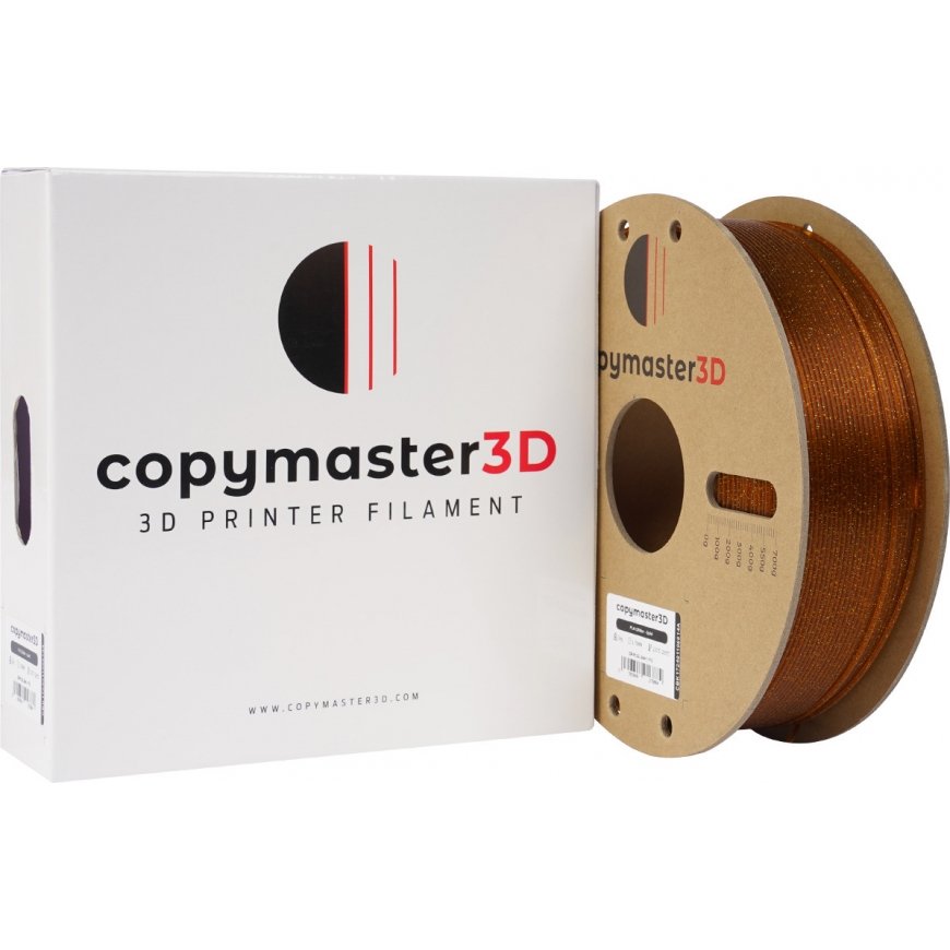 Copymaster3D PLA Glitter -filament 3D-printerile, 1.75 mm, sädelev kuld – 5