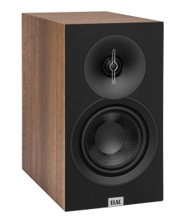 ELAC Debut 3.0 B5.3 Bookshelf Speaker Pair, Walnut