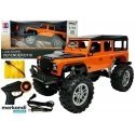 Double E puldiga juhitav auto „Land Rover Defender R/C Oranž“ 1:14
