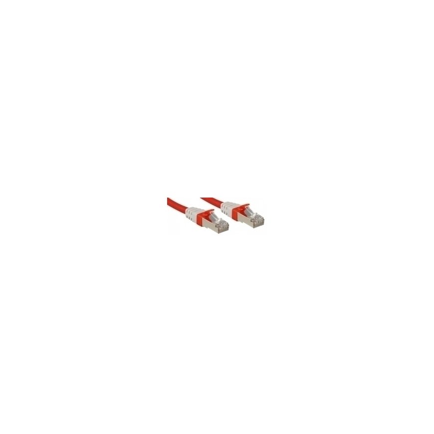 Lindy Cat.6 (A) SSTP / S/FTP PIMF Premium 20.0m networking cable Red 20 m