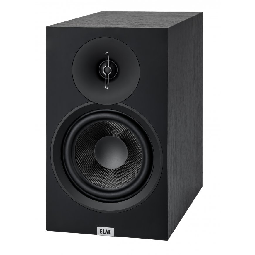 ELAC Debut 3.0 B6.3 Bookshelf Speaker Pair, Black – 2