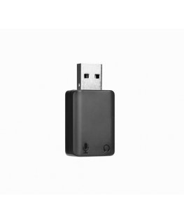BOYA BY-EA2 гендерный адаптер USB 2.0 Type-A 3.5mm(microphone) + 3.5mm(headphone) Черный