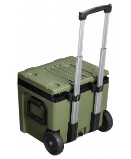The Easy-Carry Outdoor Wheeled Cooler kylmälaukku, vihreä, 47 l