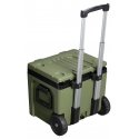 The Easy-Carry Outdoor Wheeled Cooler kylmälaukku, vihreä, 47 l