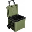 The Easy-Carry Outdoor Wheeled Cooler kylmälaukku, vihreä, 47 l