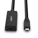 Lindy 43364 USB-kaapeli USB 3.2 Gen 2 (3.1 Gen 2) 5 m USB C musta Lindy 43364 USB-kaapeli USB 3.2 Gen 2 (3.1 Gen 2) 5 m USB C musta