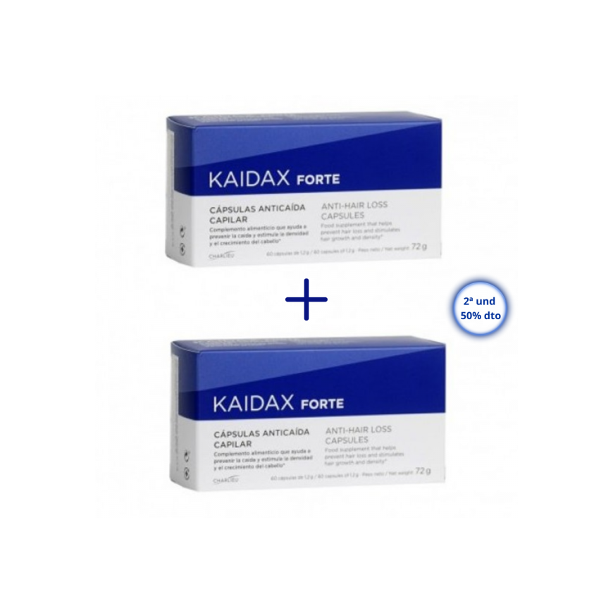 Topicrem KAIDAX FORTE ANTI-FALL CAPSULES PACK 2 x 60 units