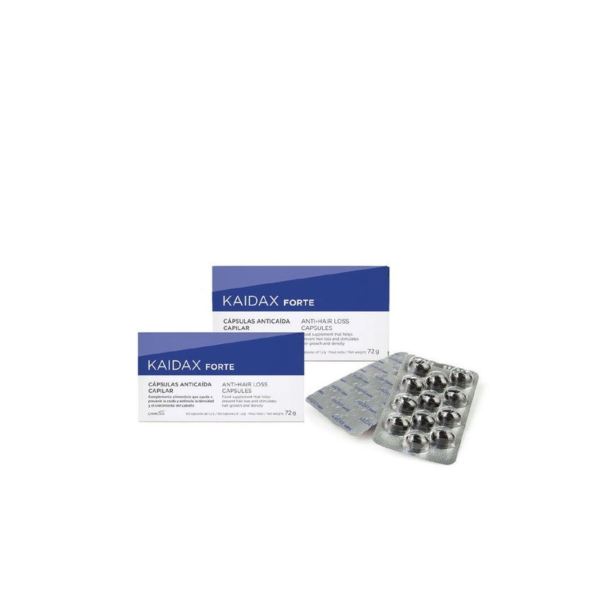 Topicrem KAIDAX FORTE ANTI-FALL CAPSULES PACK 2 x 60 units – 2