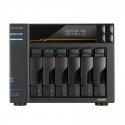 Asustor LOCKERSTOR 6 Gen3 (AS6806T) NAS Lauaarvuti AMD Ryzen V3C14 16 GB DDR5 ADM Must