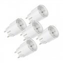 Set of 5 Shelly Plug S MTR Gen3 12A smart outlets (white) Set of 5 Shelly Plug S MTR Gen3 12A smart outlets (white)