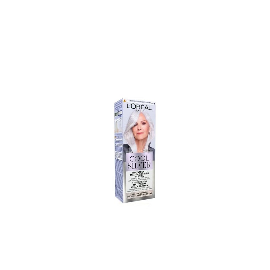 L'Oreal COOL Sidabrinis platinum pilka toning treatment Pure Baltas 1 u – 2