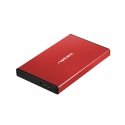 NATEC Rhino GO HDD/SSD korpuss Sarkans 2.5" NATEC Rhino GO HDD/SSD korpuss Sarkans 2.5"