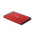 NATEC Rhino GO HDD / SSD aptvaras Raudona 2.5" NATEC Rhino GO HDD / SSD aptvaras Raudona 2.5"