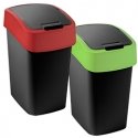 Curver / Keter CURVER KOSZ NA ŚMIECI FLIP BIN 45L /JUODA /Žalias Curver / Keter CURVER KOSZ NA ŚMIECI FLIP BIN 45L /JUODA /Žalias
