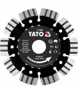 YATO TARCZA DO ŻELBETU 125mm