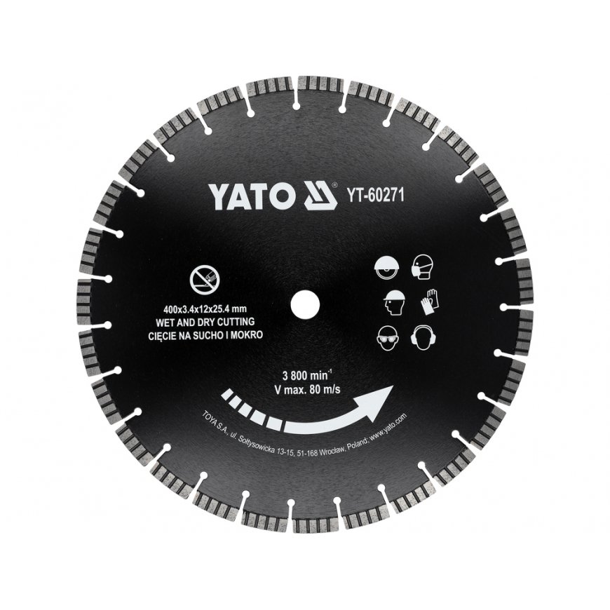 YATO TARCZA DO ŻELBETU 125mm – 2